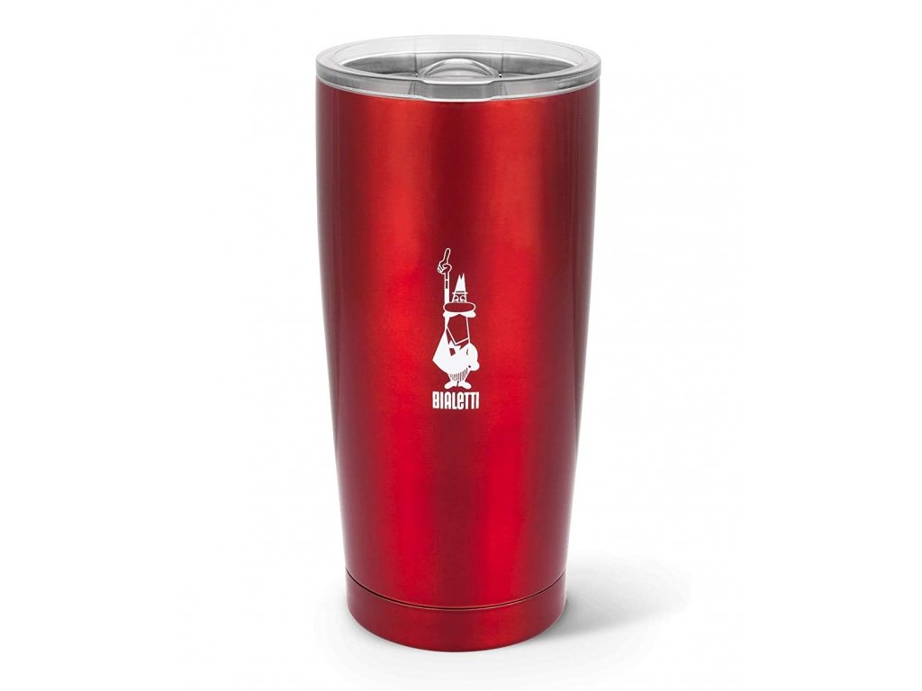 Bialetti termohrnek - 550 ml červená