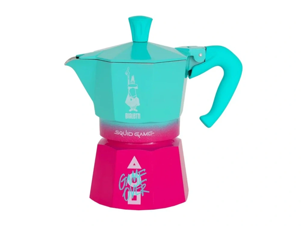 Bialetti Moka Express Squid Game 3 šálky