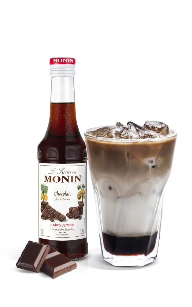 Monin sirup - Čokoláda tmavá/Chocolate 0,25 litru