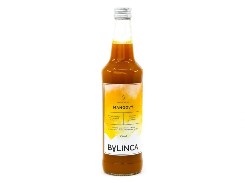Ovocný sirup: Mangový 500ml
