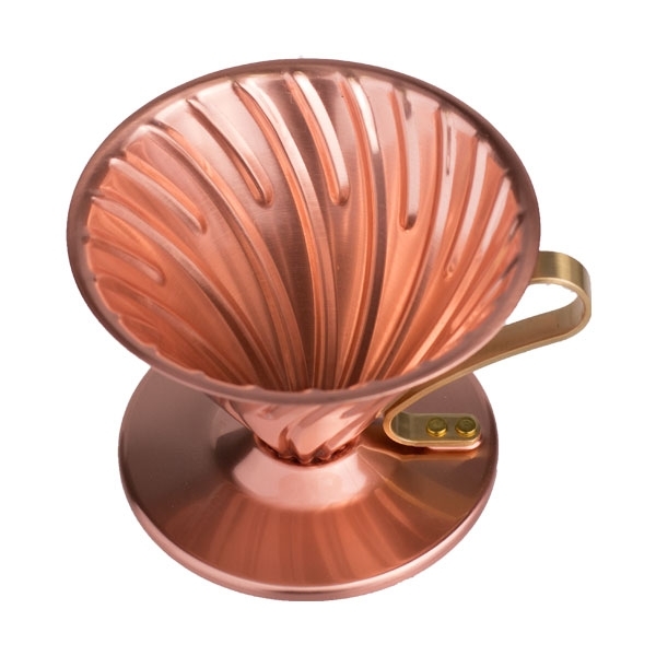 Hario dripper V60-02, VDPC-02, měděný