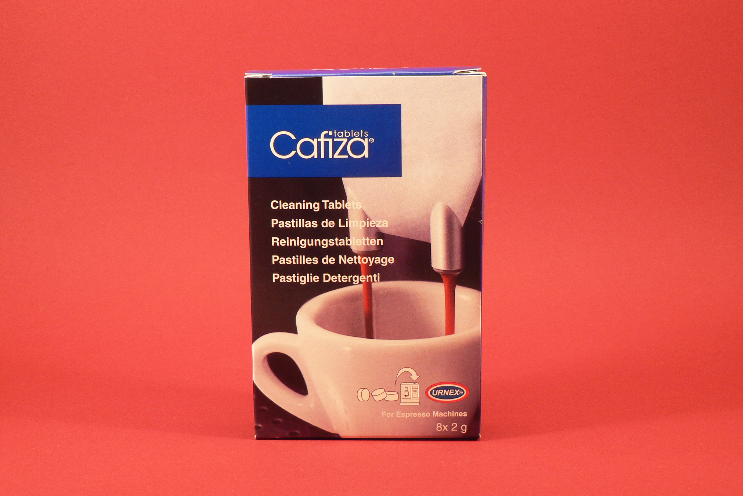 Urnex Cafiza tablety - 8 ks - čistič kávových usazenin