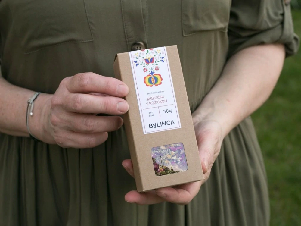 Bylinná směs: Jablúčko s růžičkou 50g - krabička
