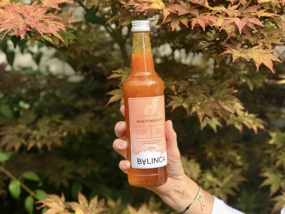 Bylinkový sirup: Rakytníkový 500ml