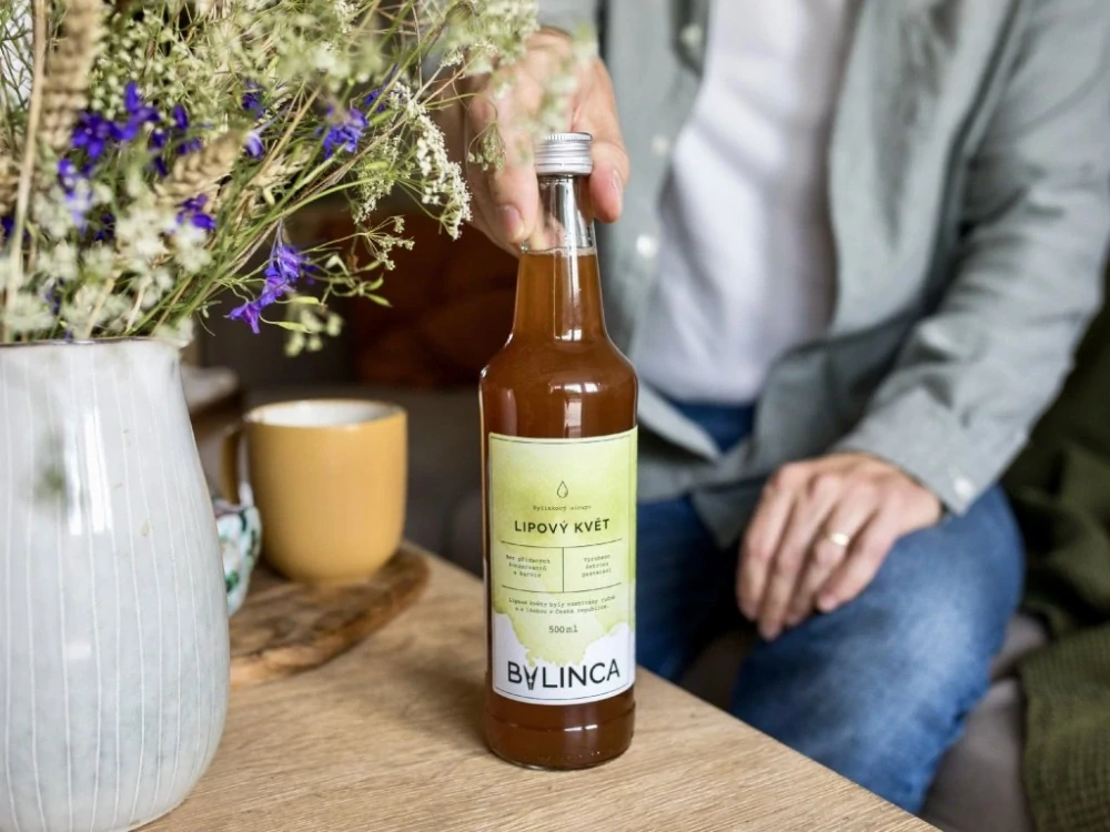 Bylinkový sirup: Lipový květ 500ml