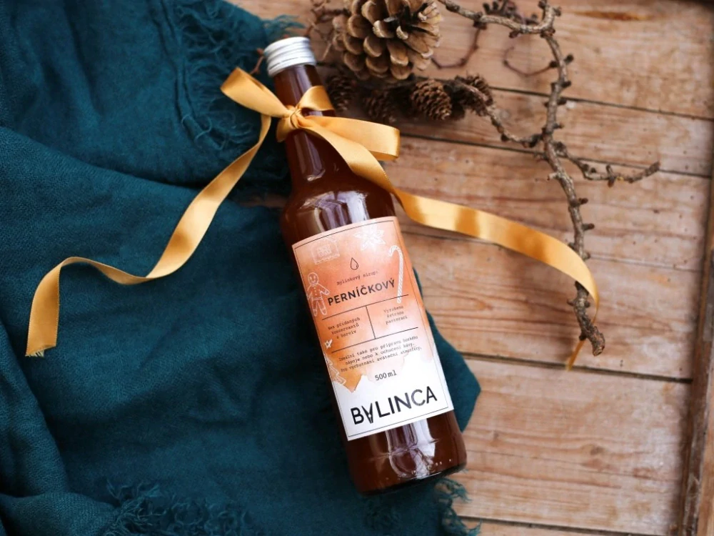 Bylinkový sirup: Perníčkový 500ml