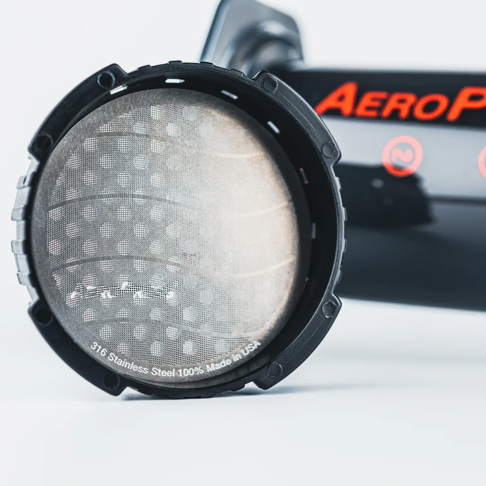 AeroPress ocelový filtr