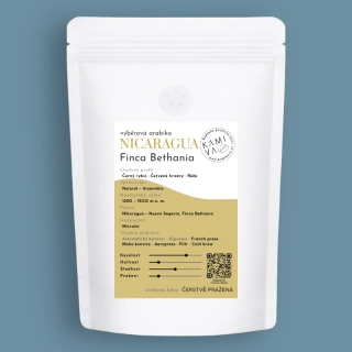 Nicaragua Finca Bethania 250g (100g, 500g, 1000g, dóza 300g)
