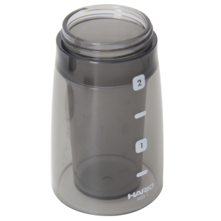 Spodní nádoba pro Hario Mini Mill Slim Plus - kouřová